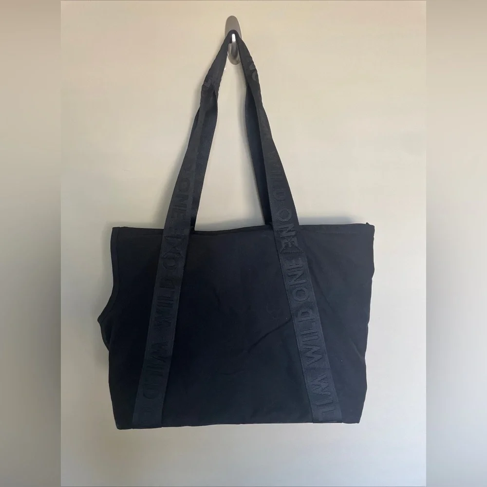 New Wild One Everyday Pet Carrier 100% COTTON Canvas Black Light Dog Carrier Bag