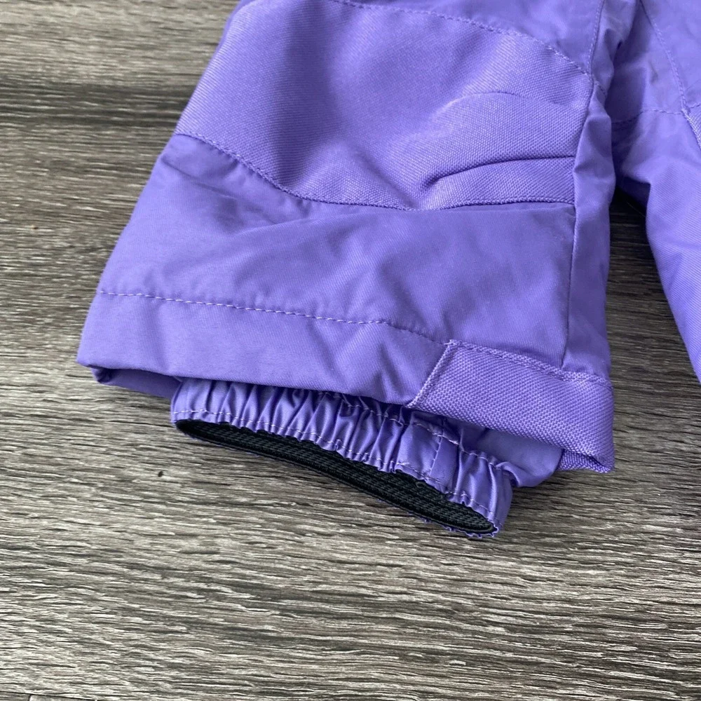 Columbia Insulated Winter Snow Bibs Size 6-12 Months‎ Purple
