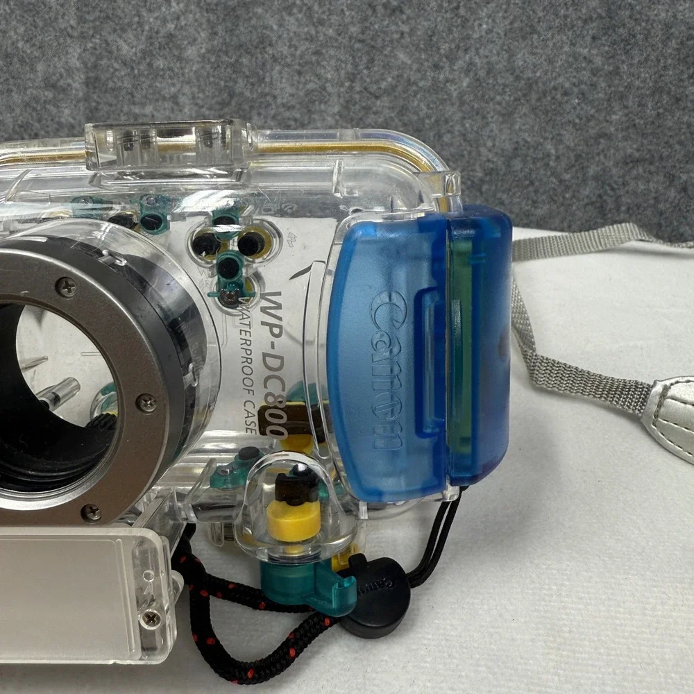Canon WP DC800 Waterproof Underwater Camera Case Housing with Canon Wrist‎ Strap