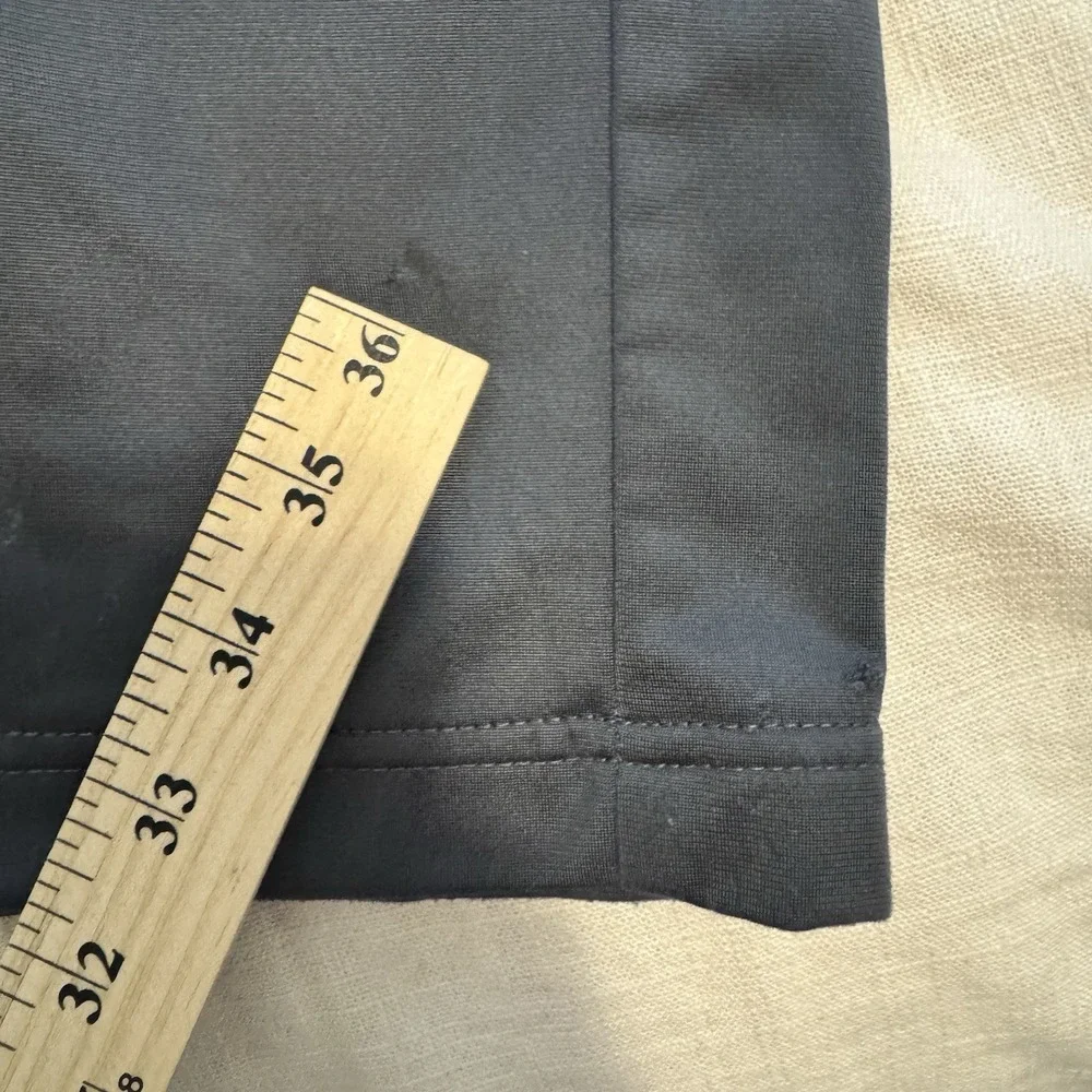 VTG Abercrombie‎ and Fitch Track Pants Boys Large Ankle Zip Y2K Baggy Spell Out