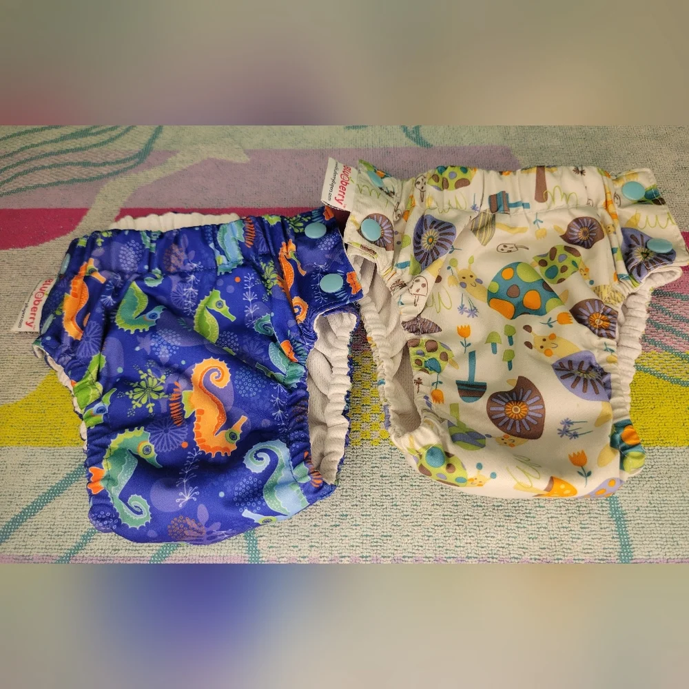 Blueberry Freestyle 2 Baby Swim Diaper Reusable Training Pants Small And Medium