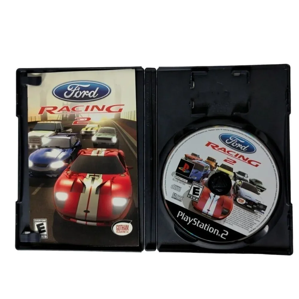 Ford Racing 2 Game Sony PlayStation 2 With Case