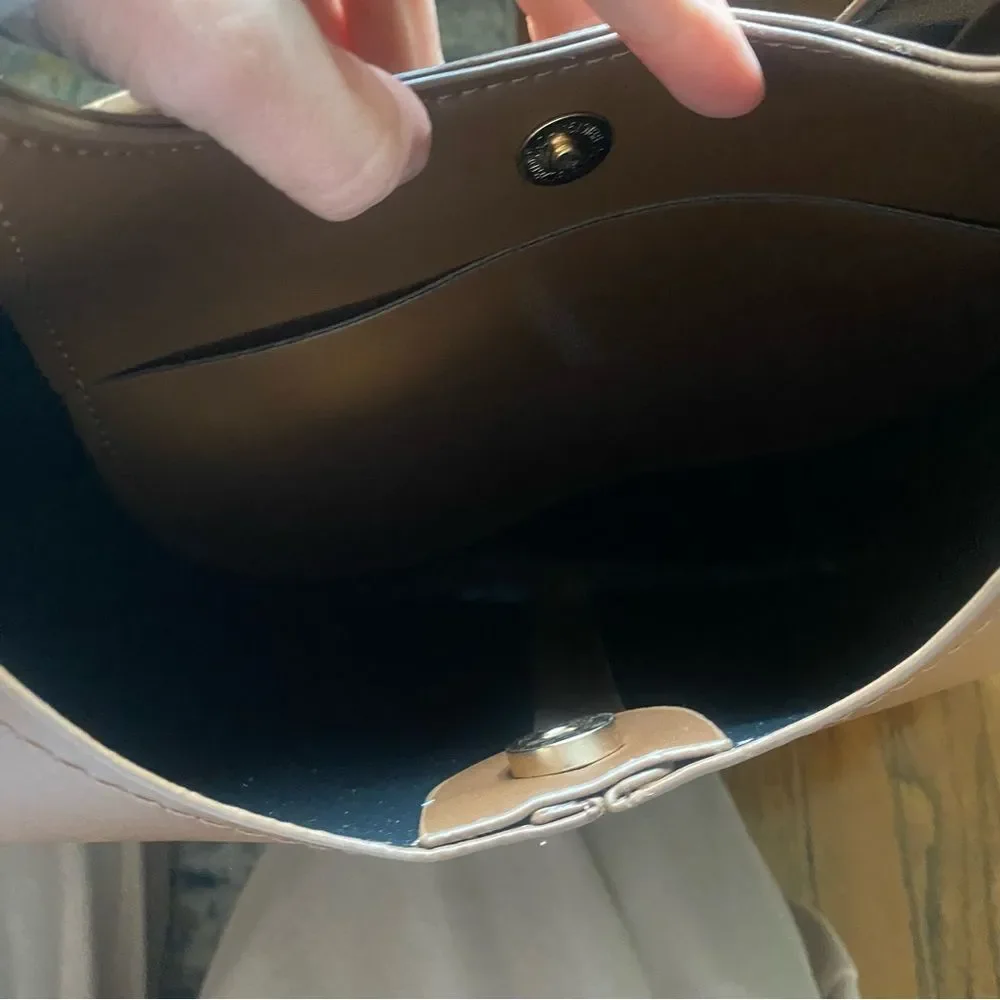 Amazon Elegant Brown PU Shoulder Bag