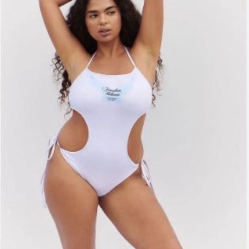 Frankies Bikinis white strappy