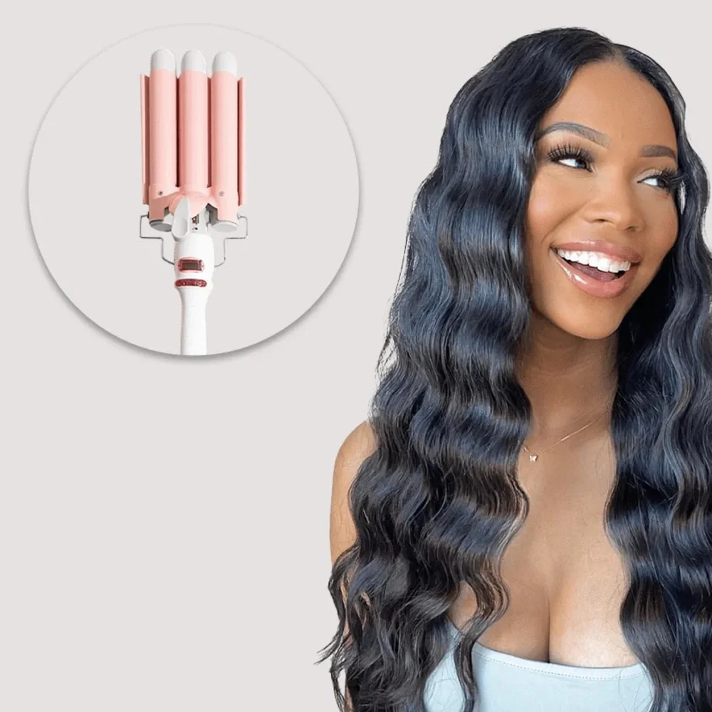 INH Insert Name Here - Pink Triple Barrel Waver
