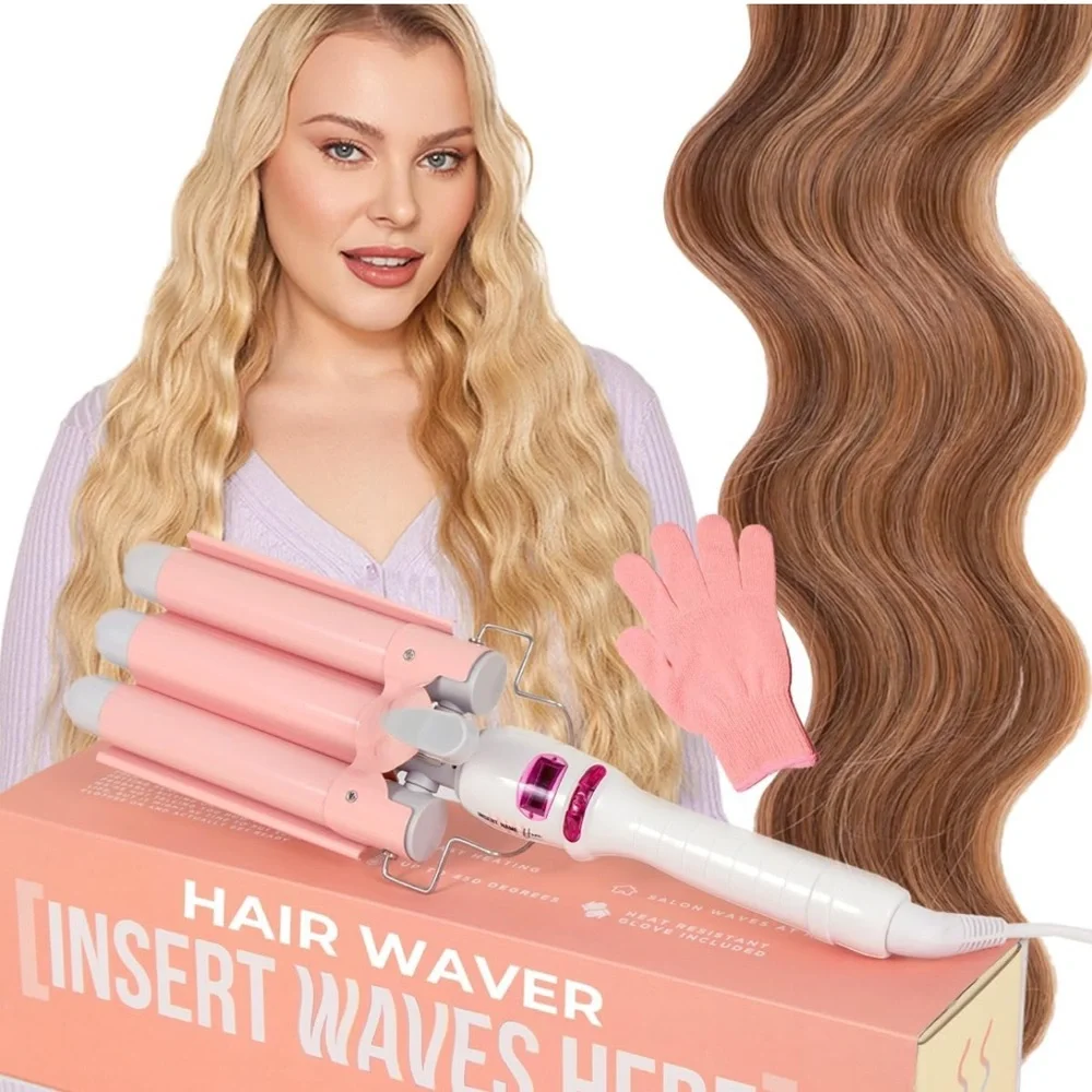 INH Insert Name Here - Pink Triple Barrel Waver