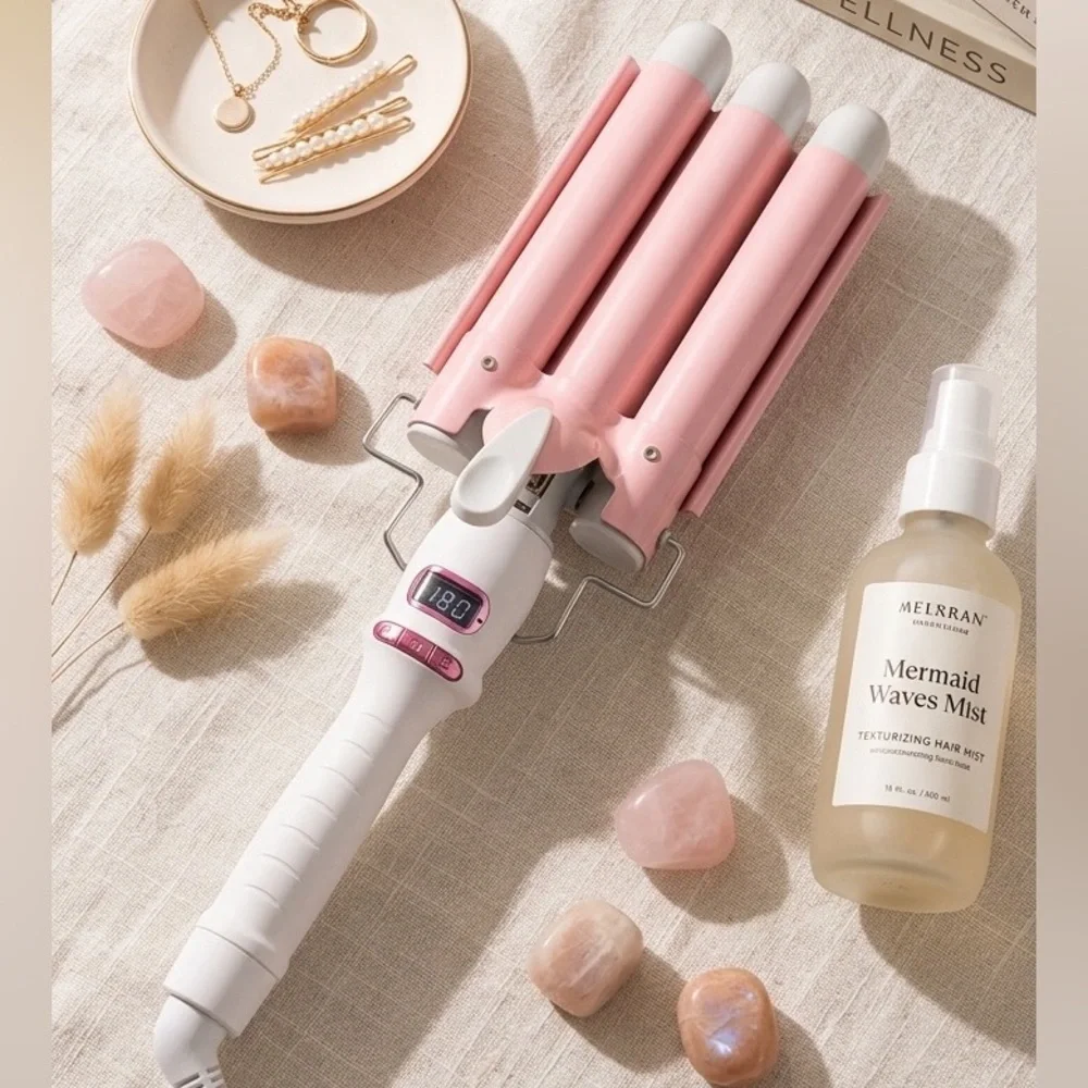 INH Insert Name Here - Pink Triple Barrel Waver