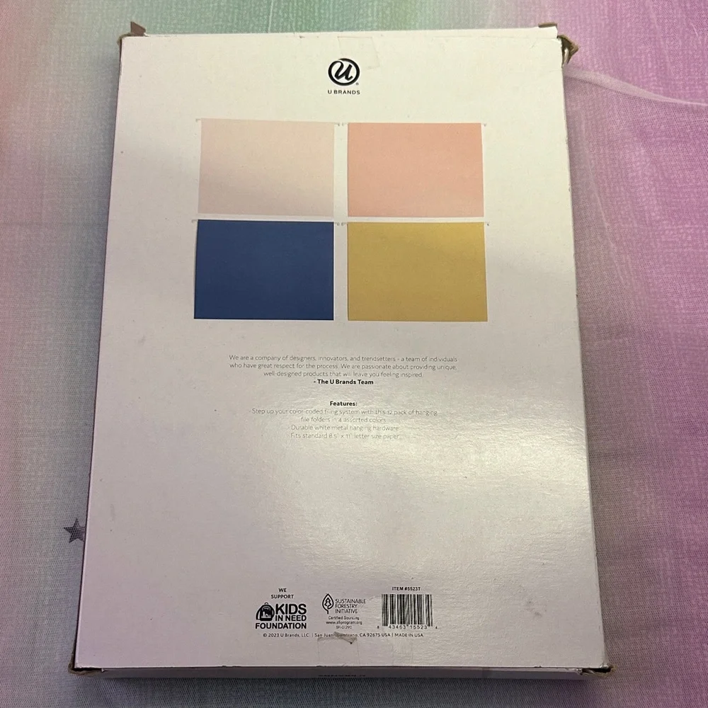 U Brands organize paperwork