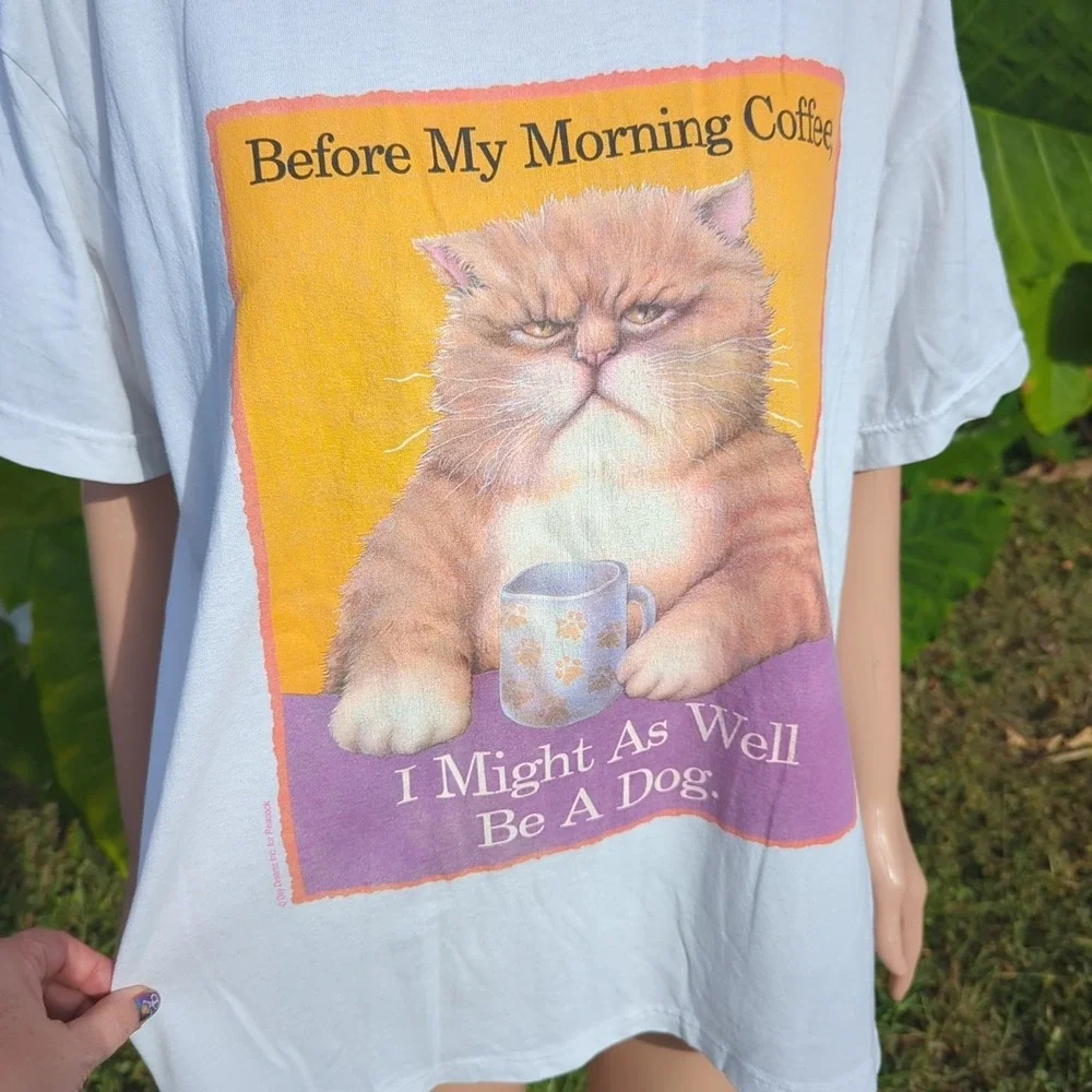 funny cat vintage shirt