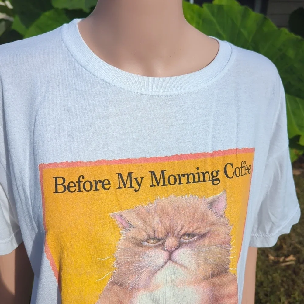 funny cat vintage shirt