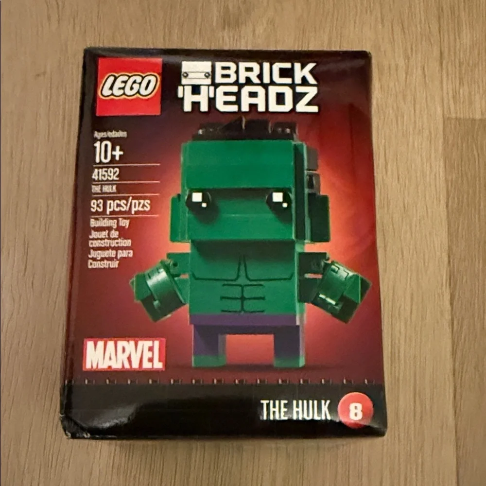Lego brick headz