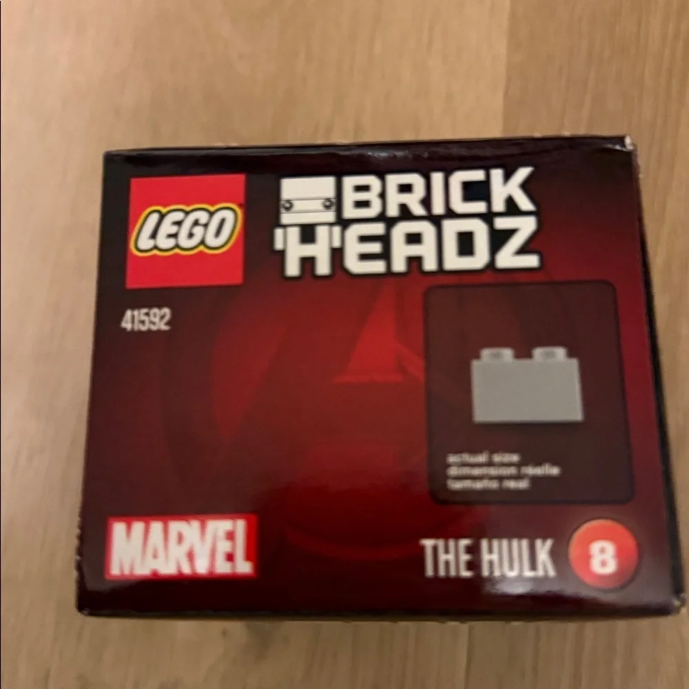 Lego brick headz