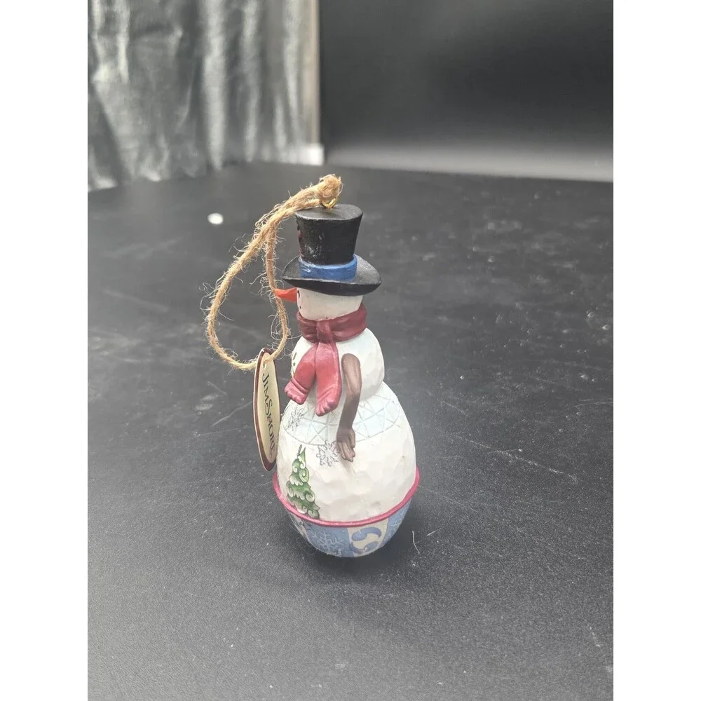 Jim Shore Kohls Snowman Christmas Ornament