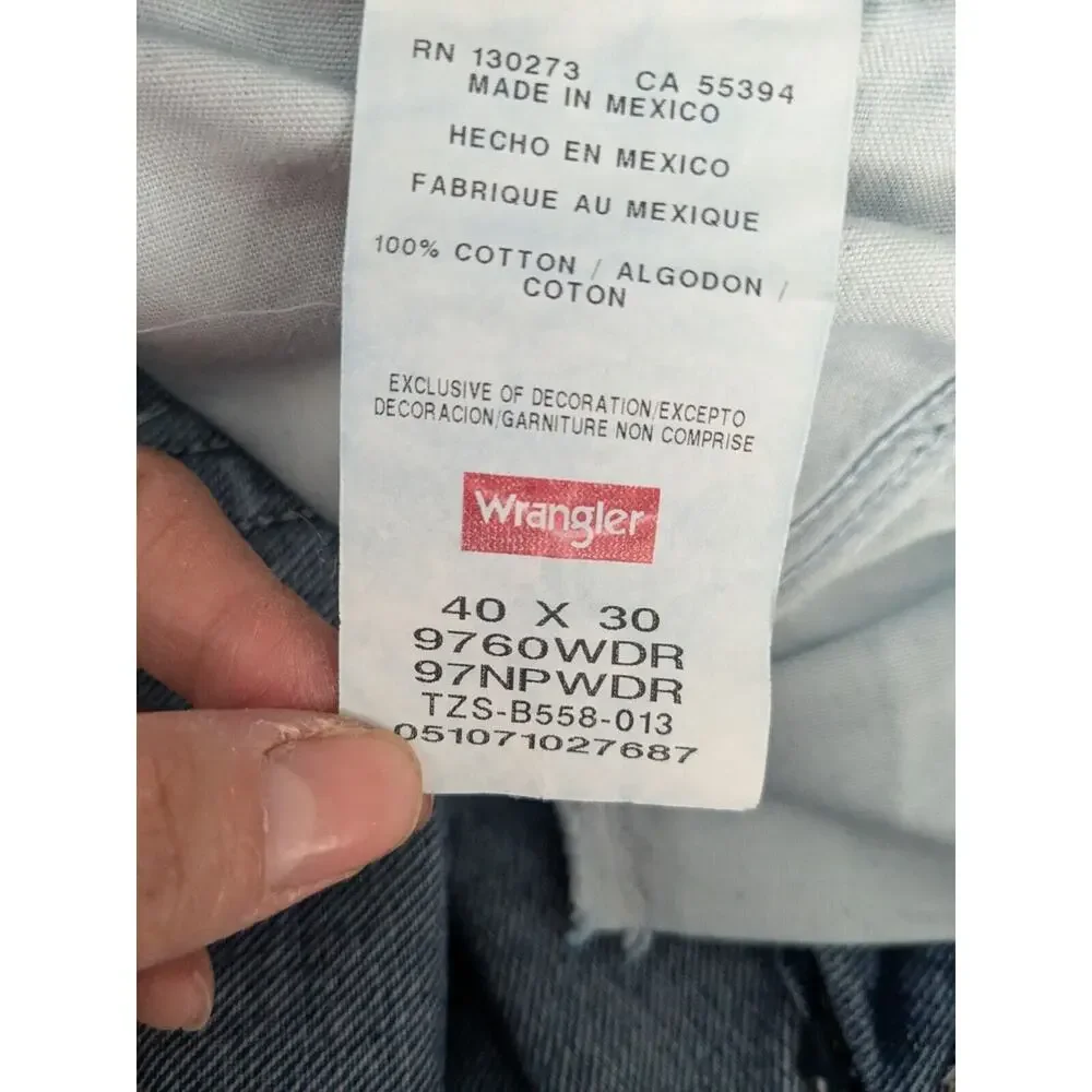 Wrangler denim men