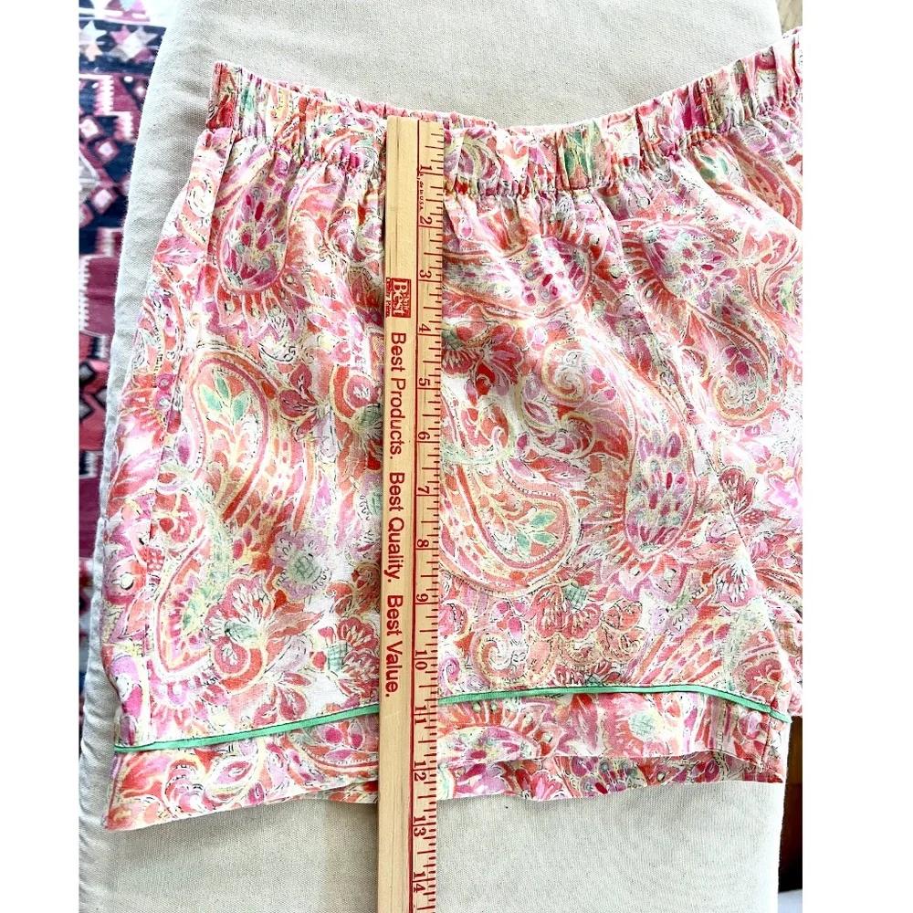 INTIMISSIMI Summer Journey Linen Short Pajamas Set - M