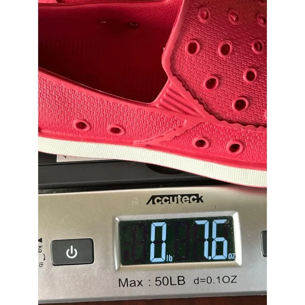 Sanuk Water Shoes Girls‎ Lil Walker 2.5 Red Loafer Flat Slip On Washable Beach