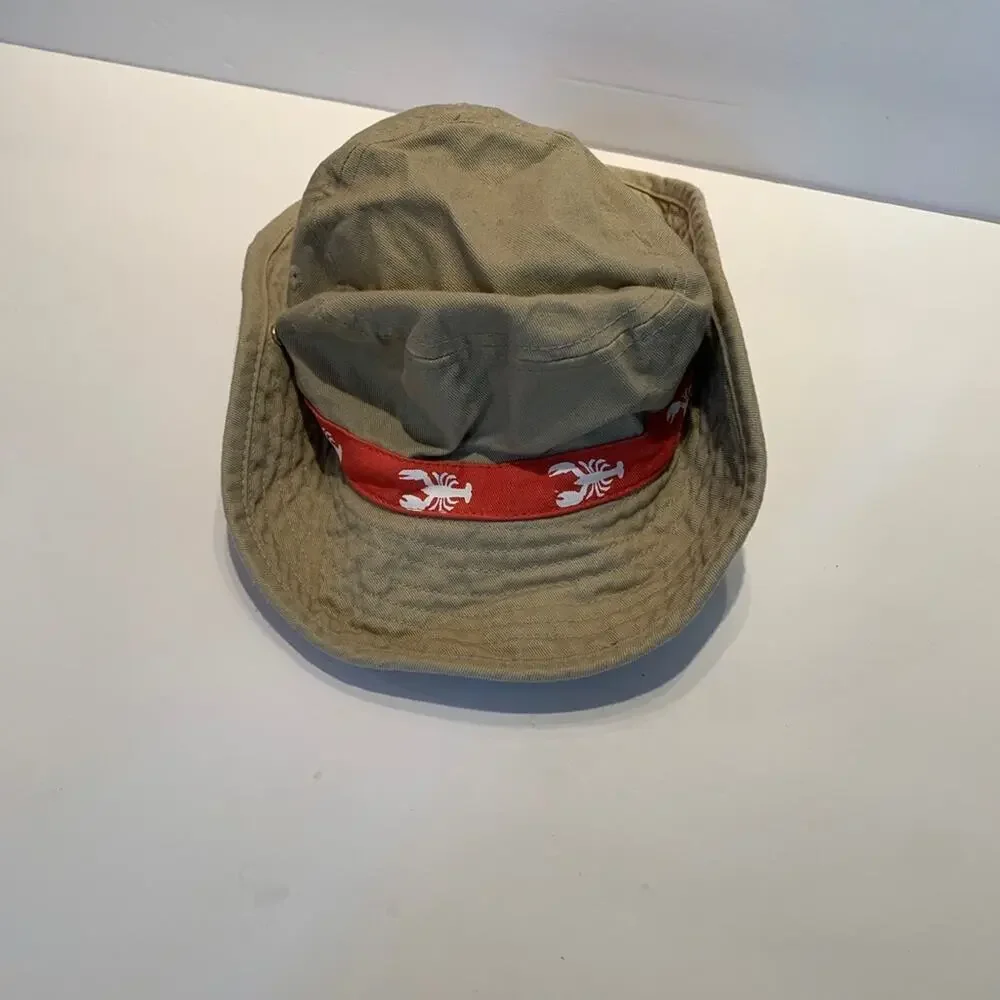 CARTER’S Boys Canvas Lobster Bucket Hat / Size 0-9 Months