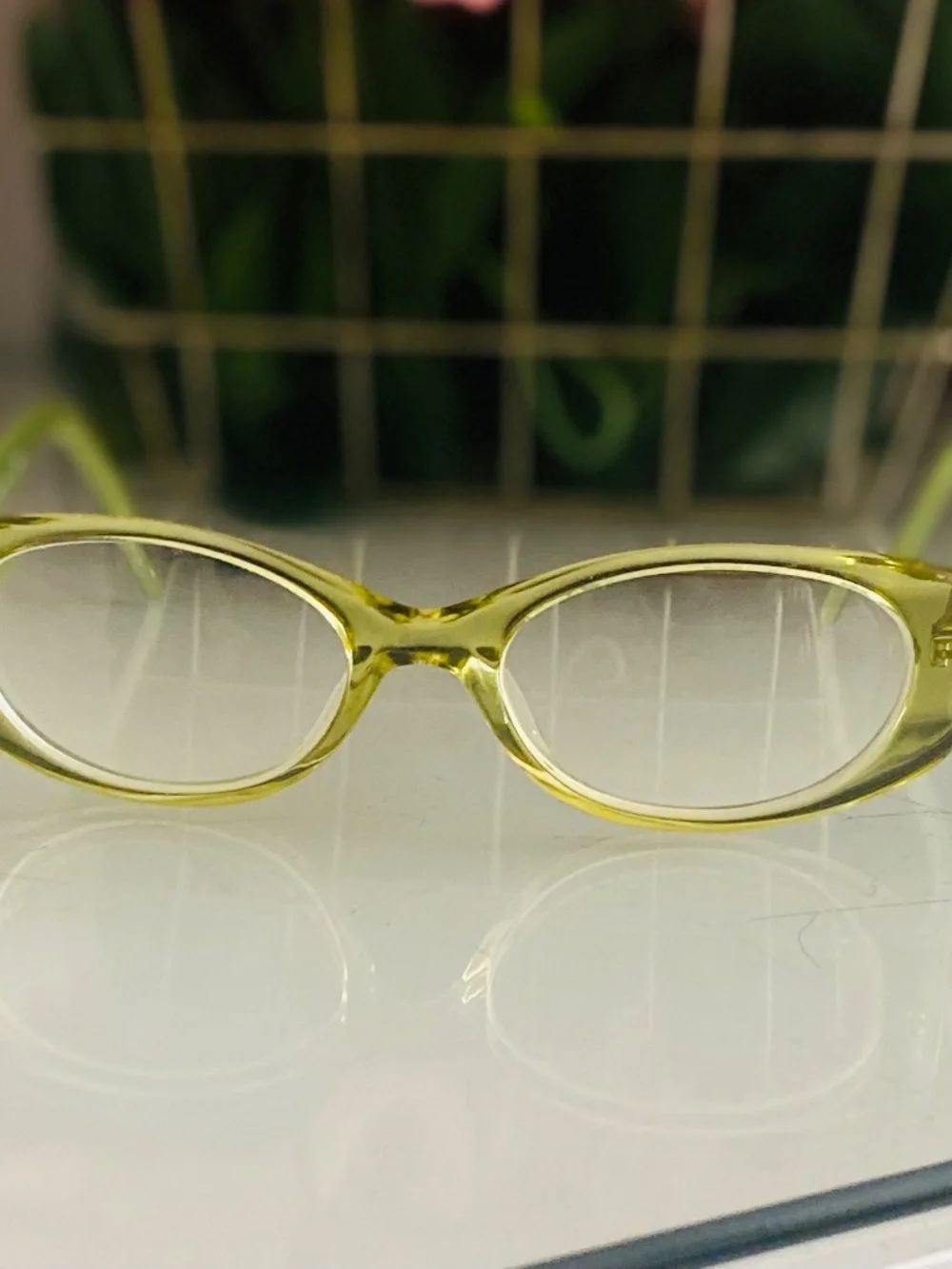 FENDI Kids Olive Green Eyeglasses