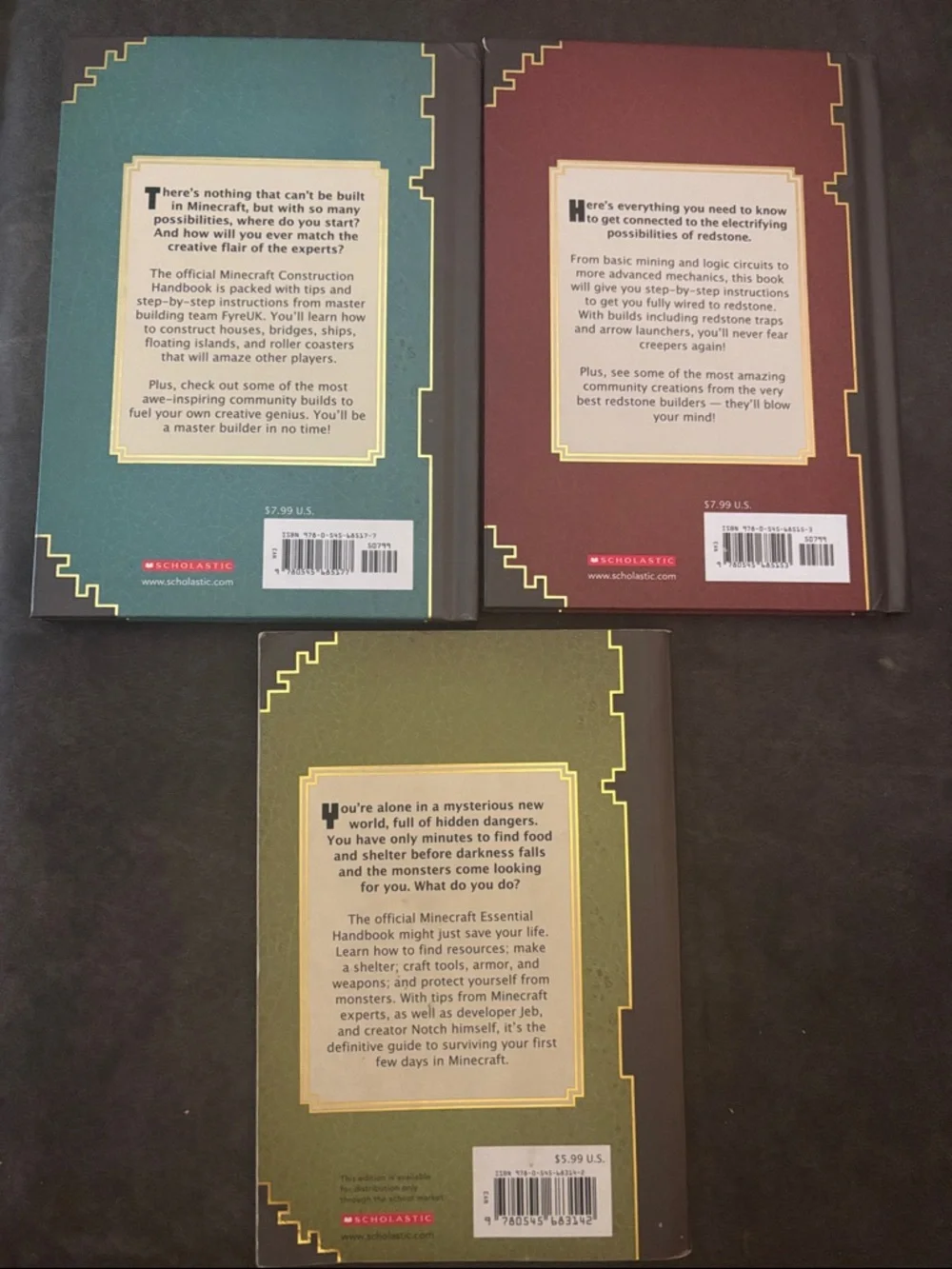 Scholastic official handbooks