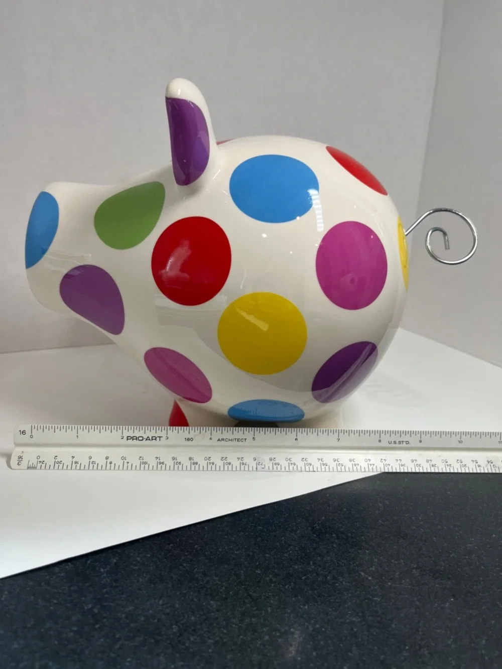 Crate&Barrel bank ceramic