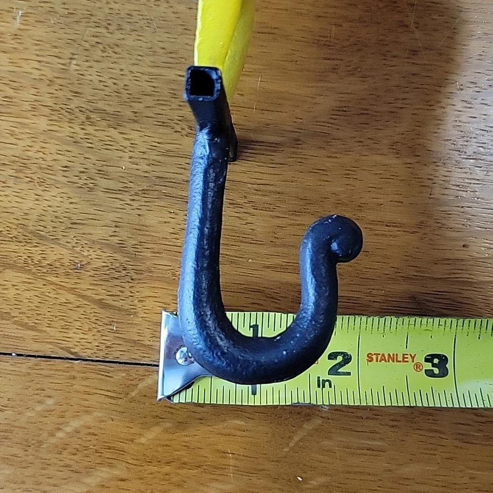 Cast Iron Giraffe Wall Hook Key Coat Towel Purse Hanger