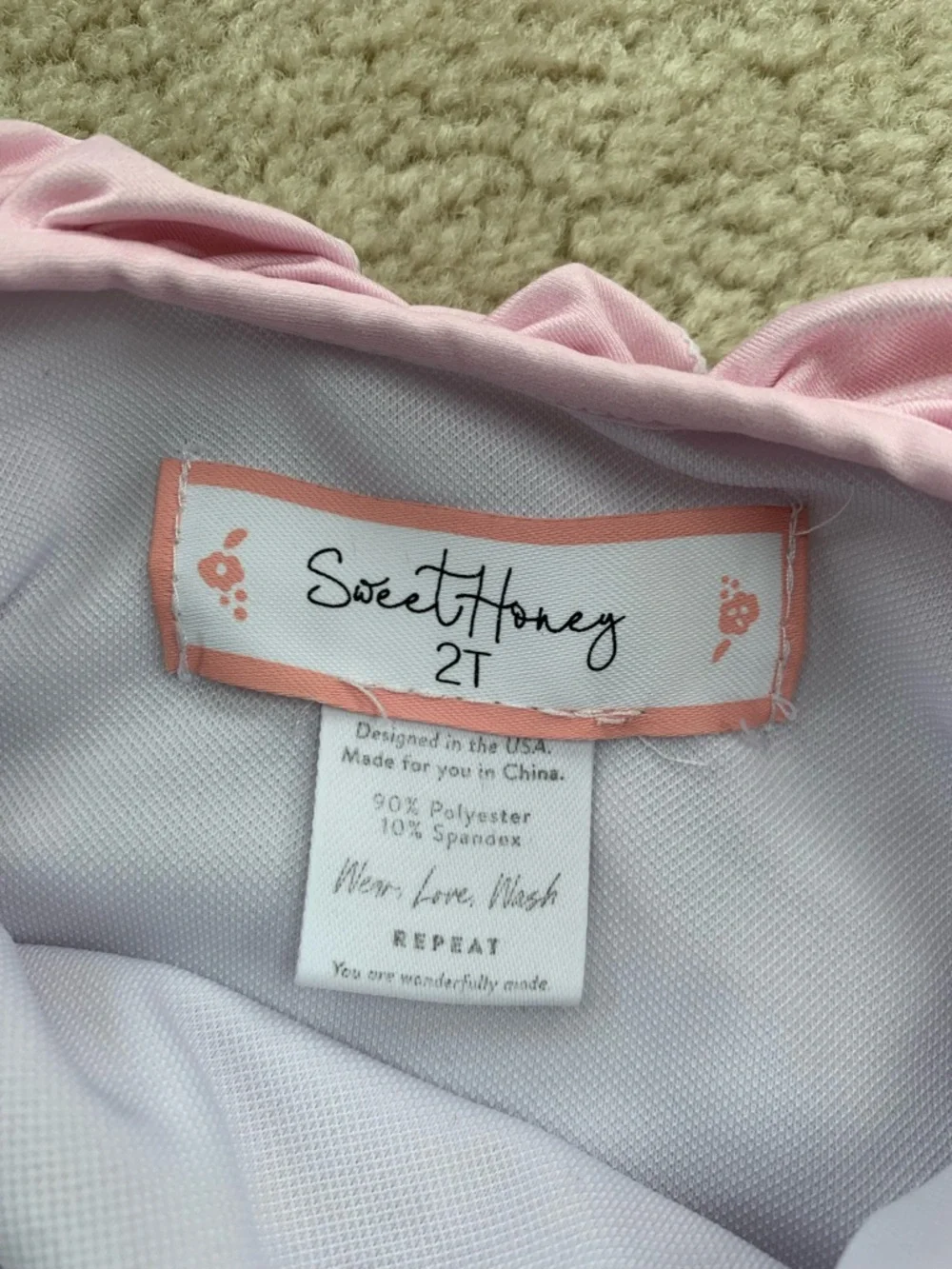 SweetHoney dance skirted piece