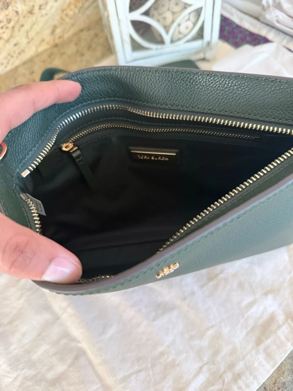 Tory Burch pocket interior slip