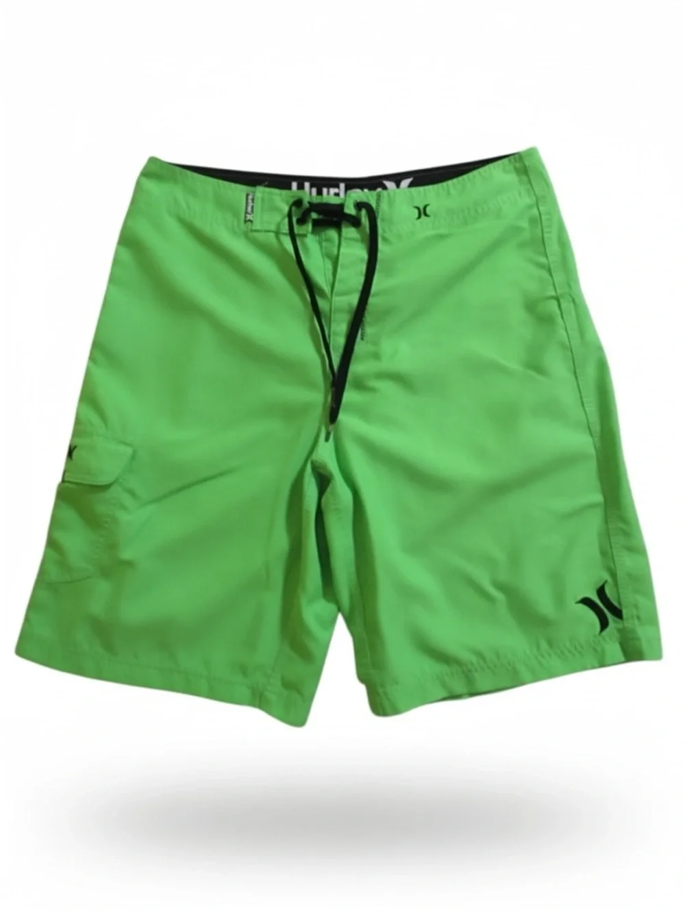 Hurley Men’s Bright Green Board Shorts Size 32