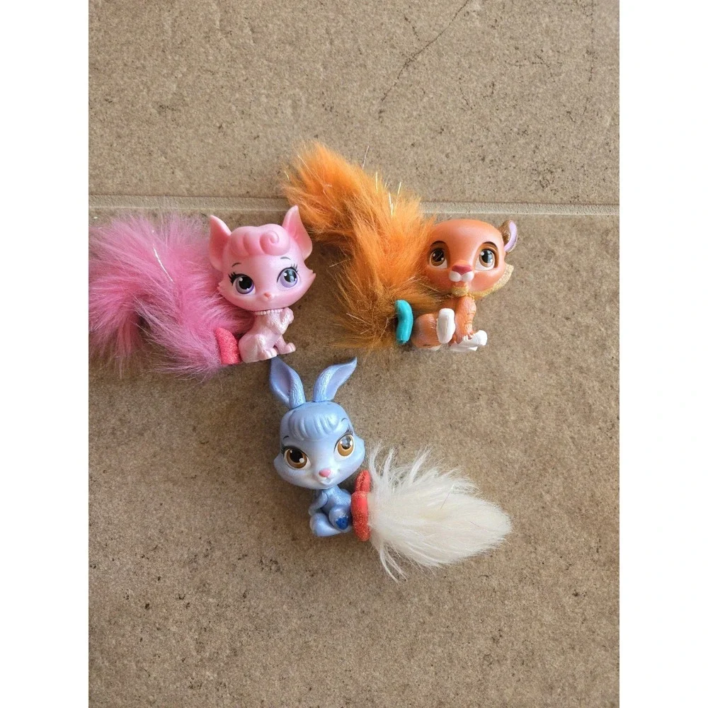3Disney Palace Pets Princess Beauty Cat Berry Sultan Furry Tail Friends Toy