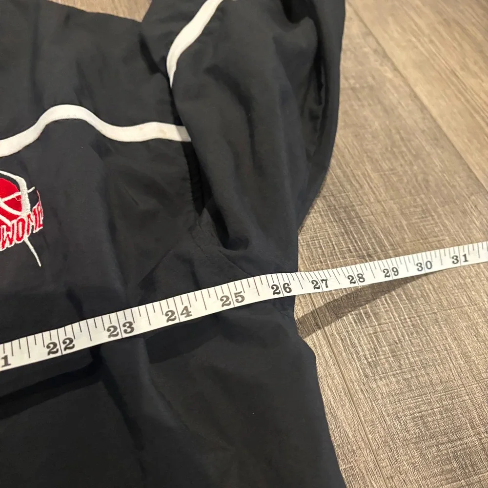 Nike NC State Wolfpack Womens Basketball Jacket Black Full Zip XXL 44 Embroider