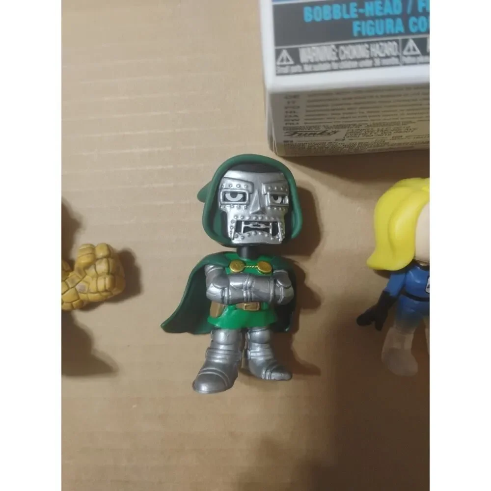 Funko Mystery Mini Fantastic Four Lot Of 4 Thing Doom Torch Sue GameStop Ex