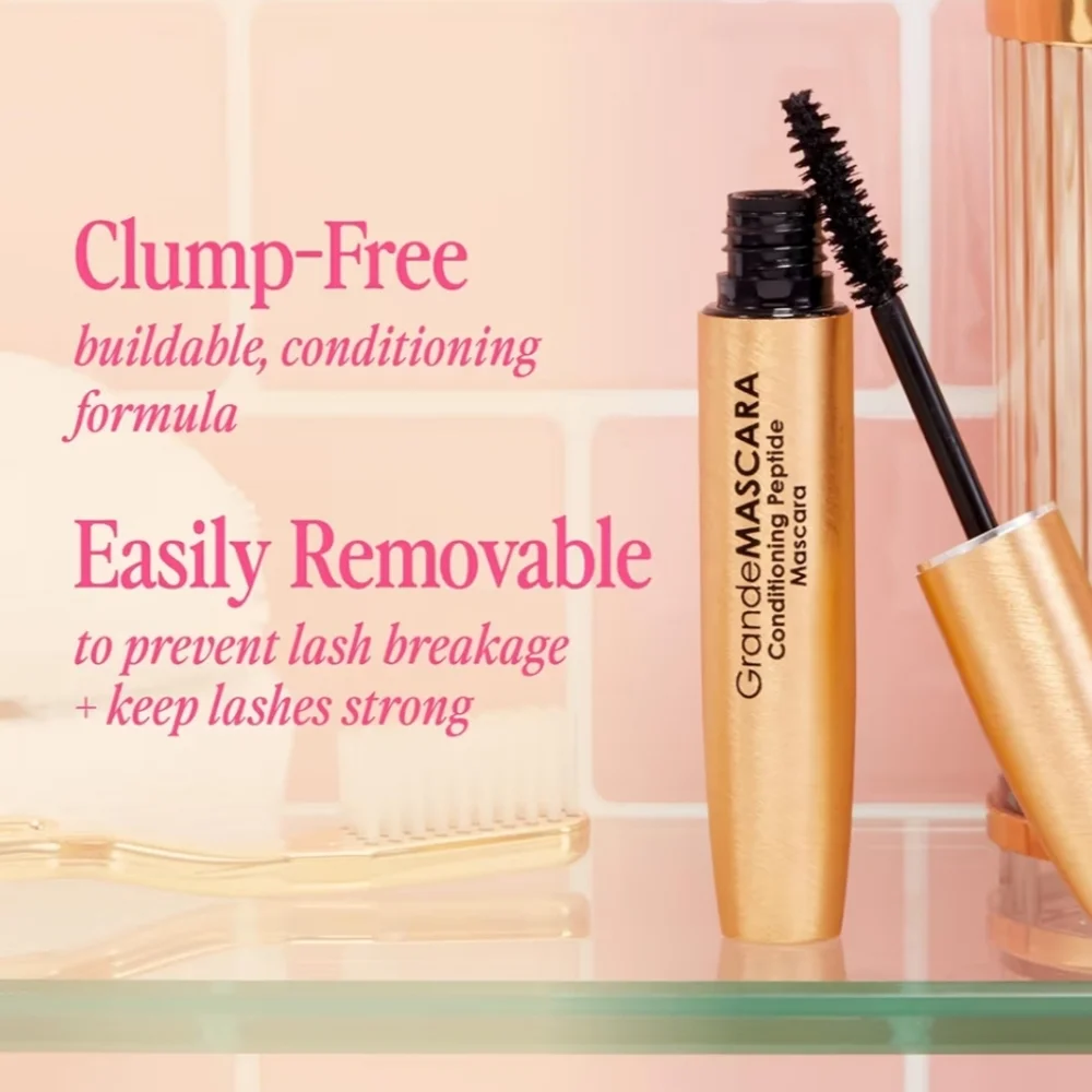 Grande MASCARA Conditioning Peptide Mascara Rich Black NWT