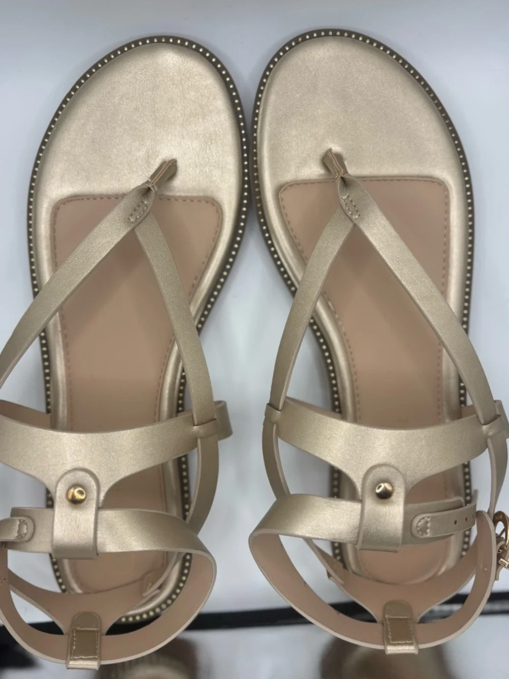 Journee Collection sleek metallic