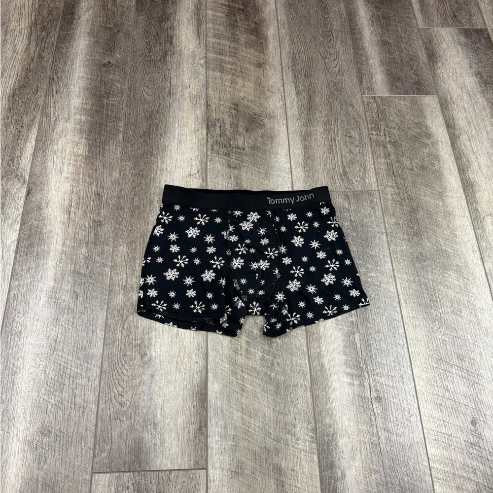 Tommy John‎ Black Snowflake Underwear