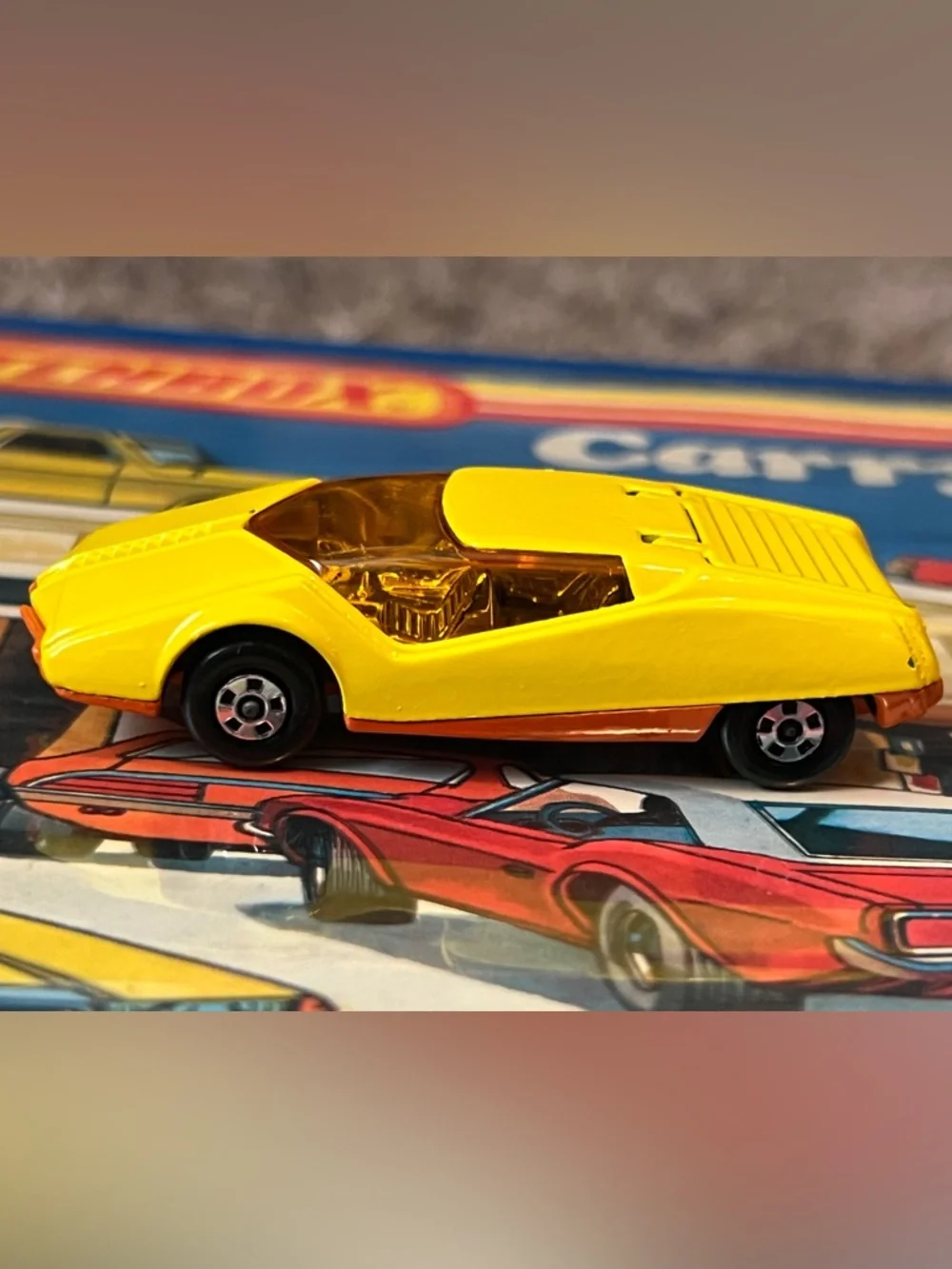 MATCHBOX bright yellow