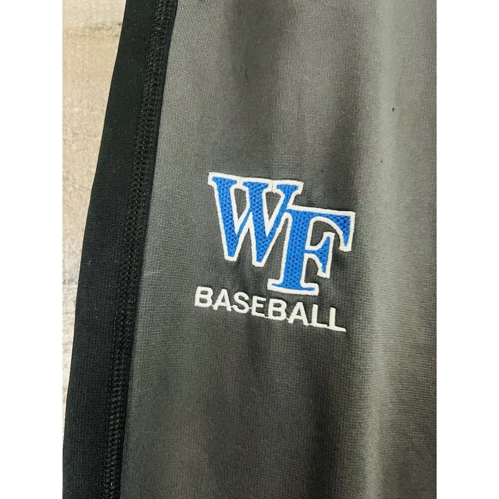 Nike Therma-FIT Wake Forest Baseball Training Pants Player Issued Gray Mens Sz L