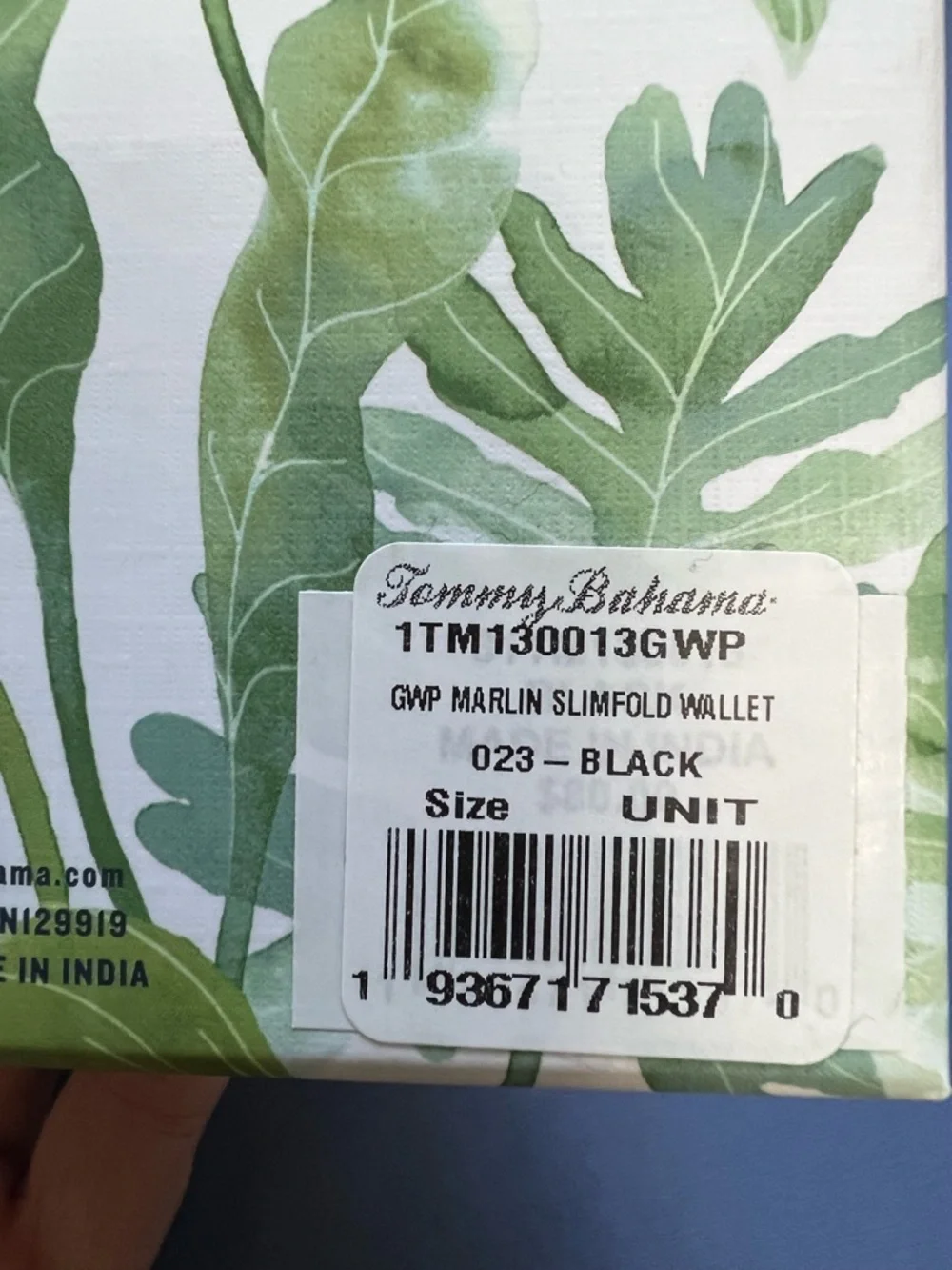Tommy Bahama classic black