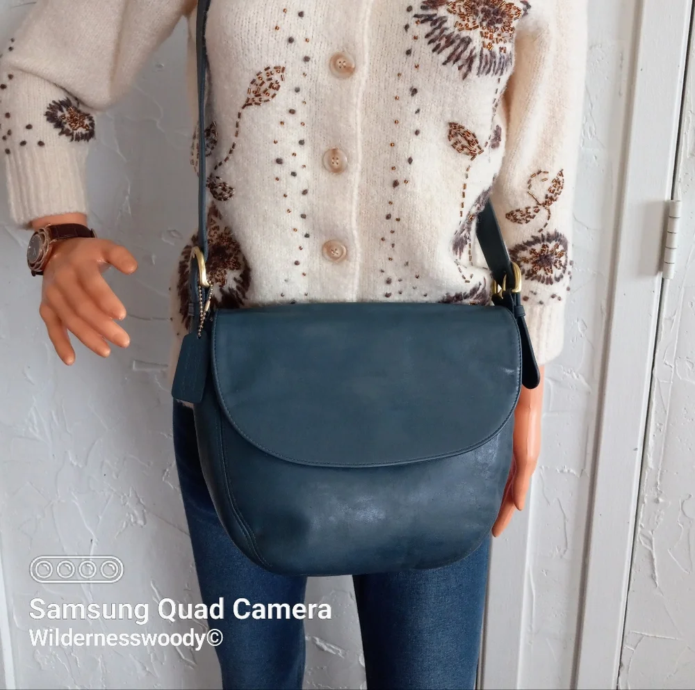 Coach Carlton #4132, Coach Classics Collection, Ocean Blue