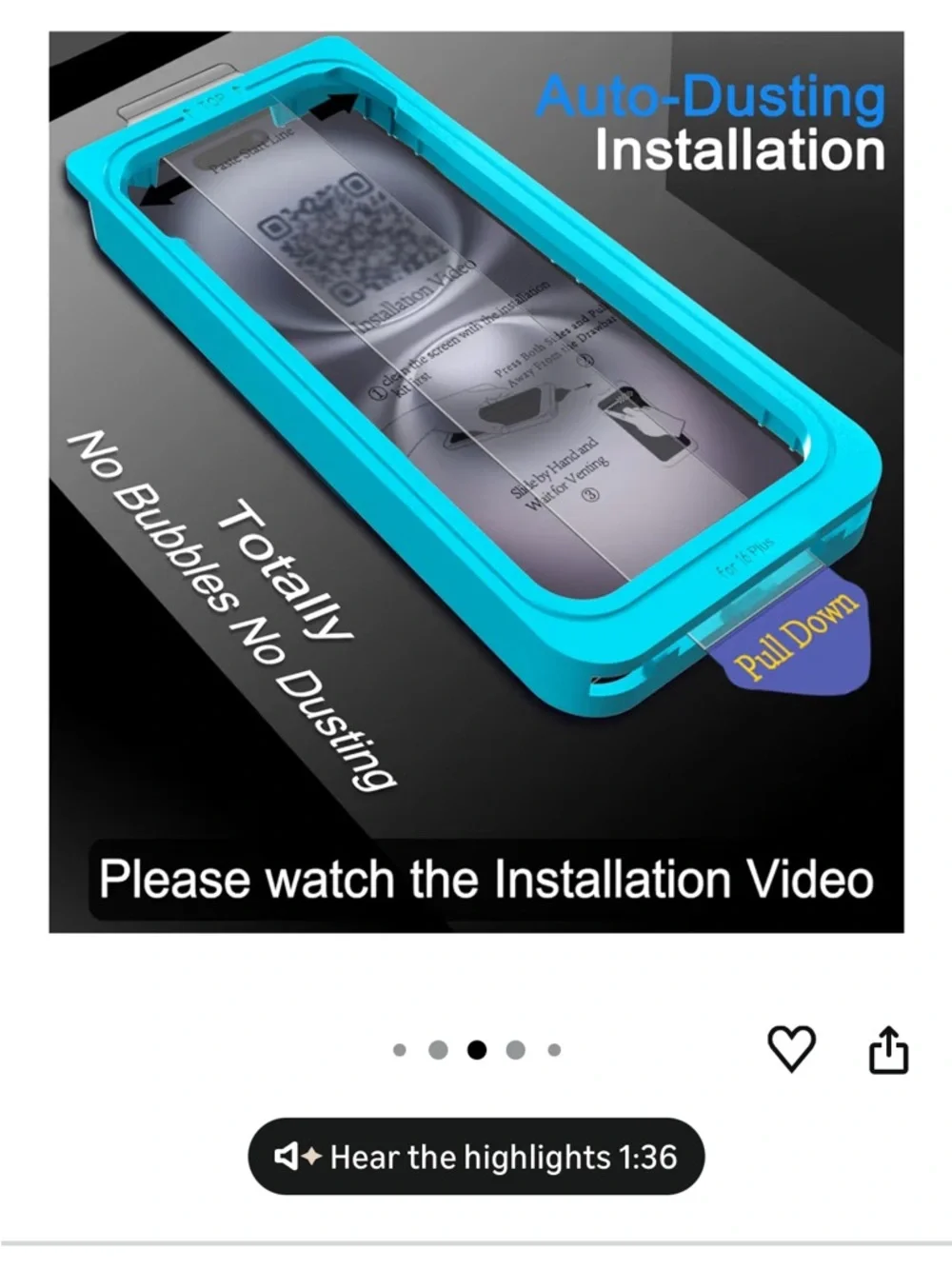 ferilinso sets screen
