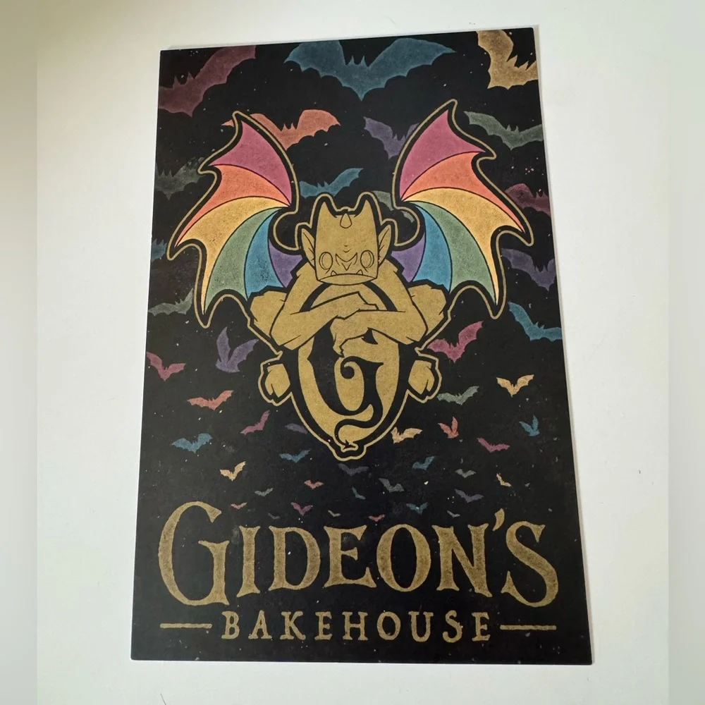 Gideon’s Bakehouse June 2022 Misprint June 2021 PRIDE Menu Card and Branded Bag