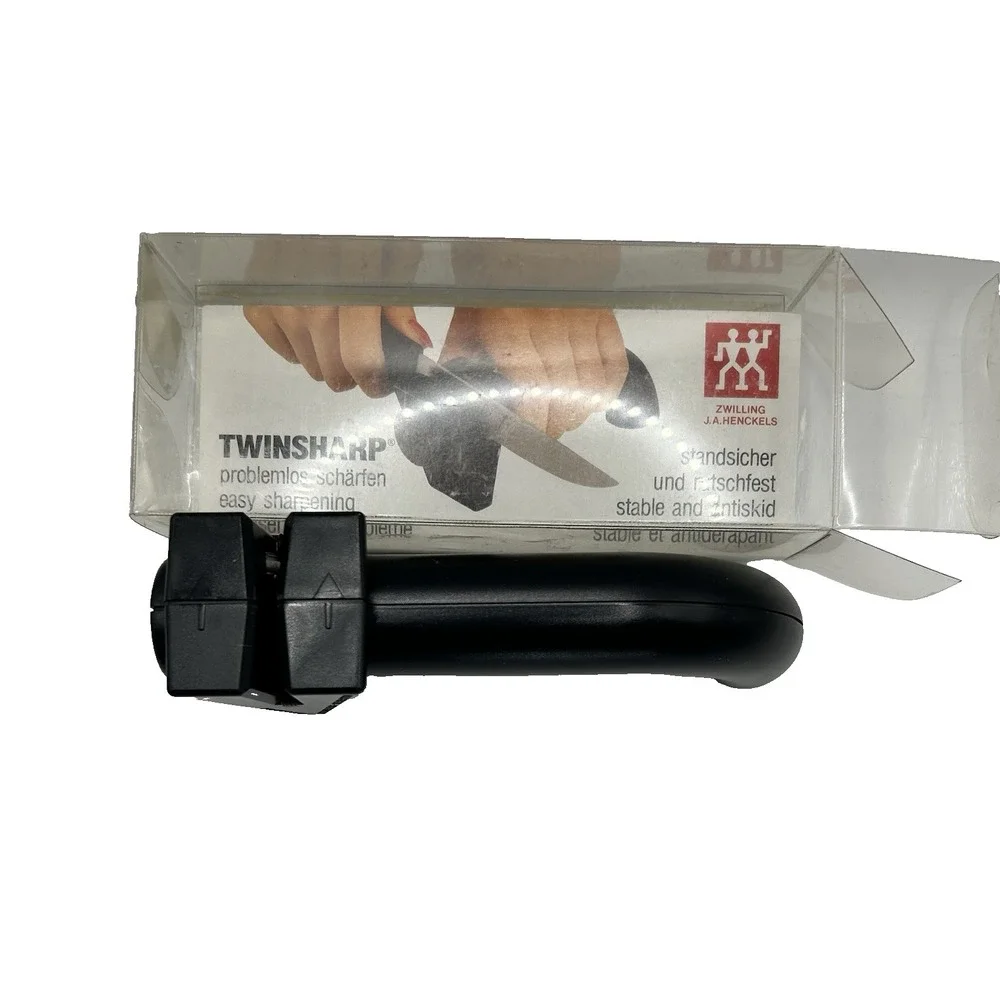 J. A. Henckels WÜSTOFF Twinsharp Pull-Through Knife Sharpener New Opened Box
