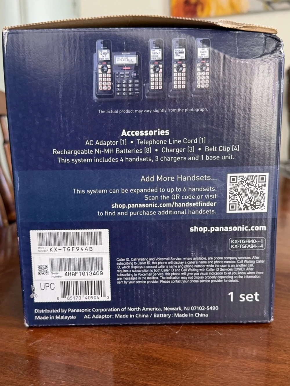 Panasonic cordless phone