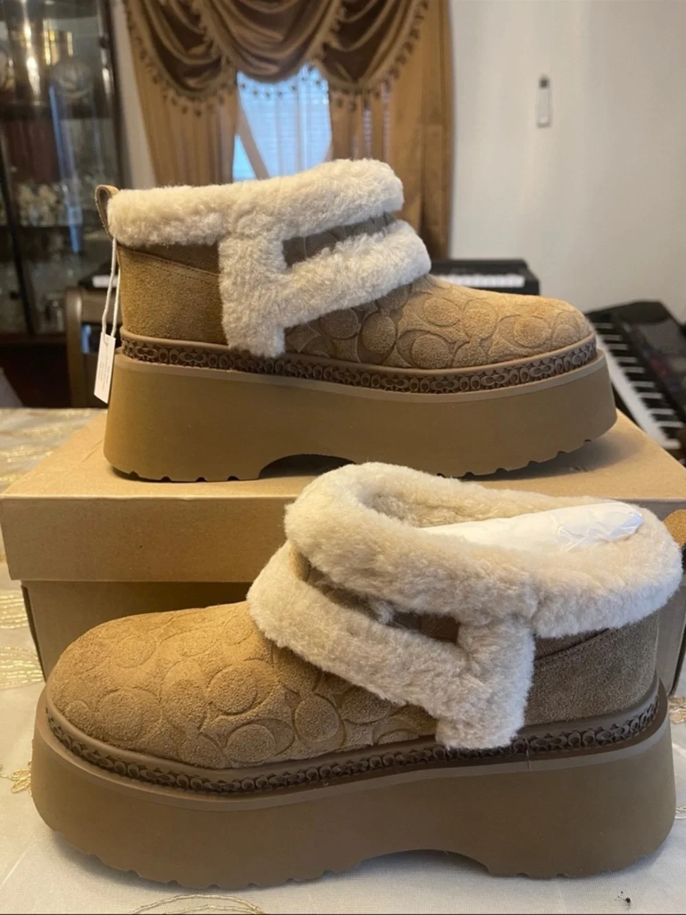 Coach imported wool