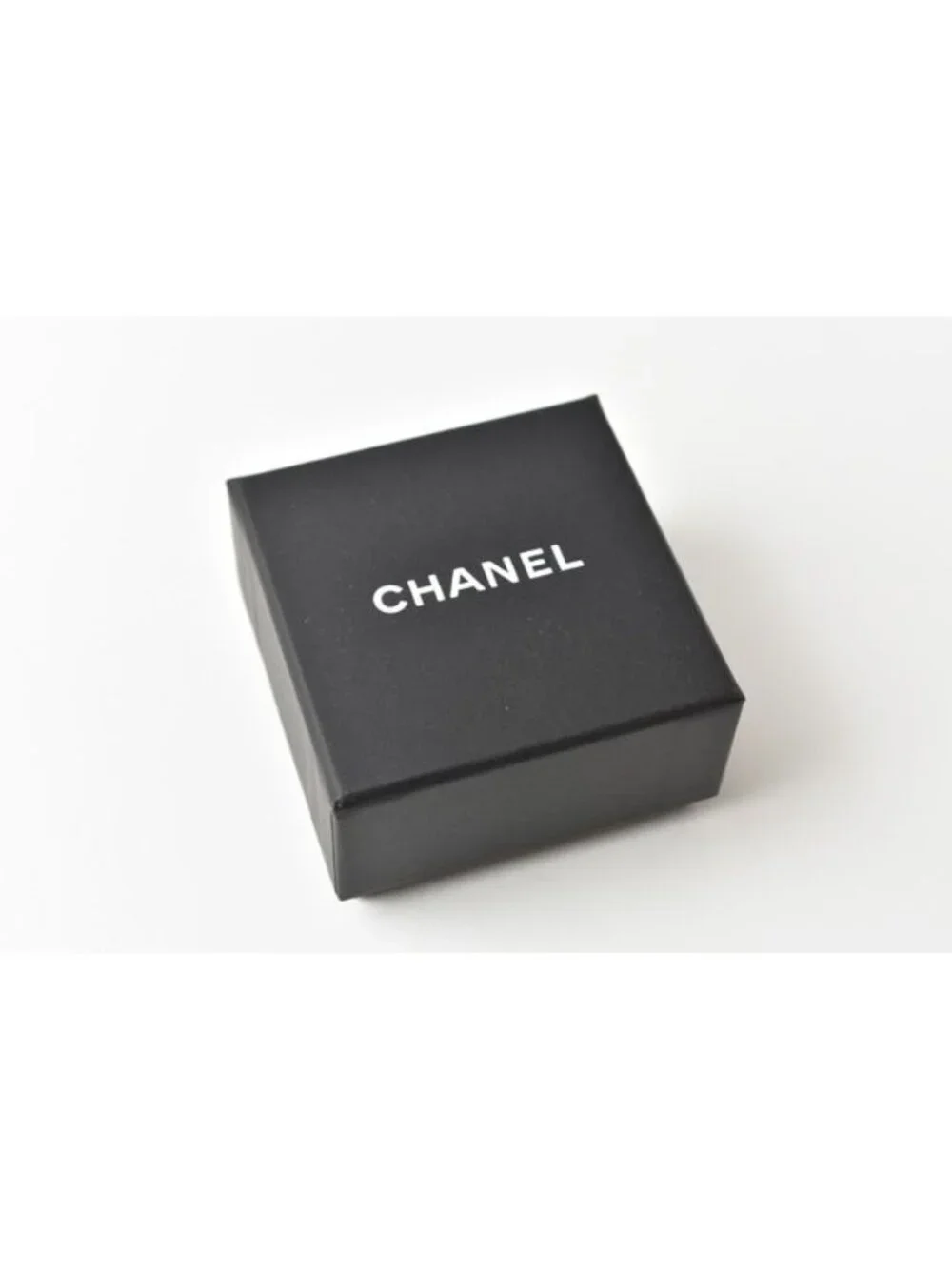 Chanel CC Mark Clover Motif Rhinestone