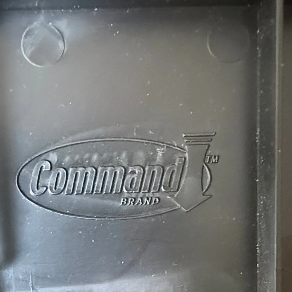 Command Black Wall Display Shelf
