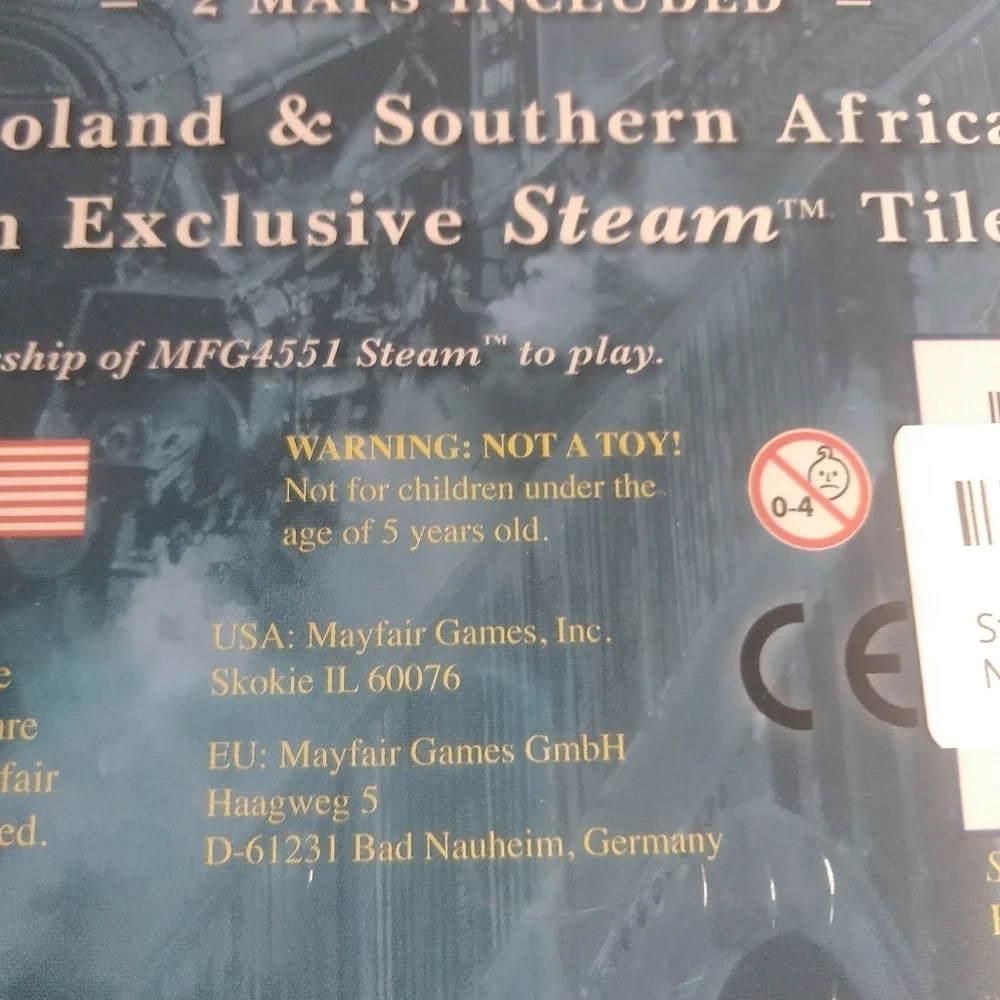 Steam Rails to Riches Map Expansion #4 of 2 Maps Poland South Africa Train Game