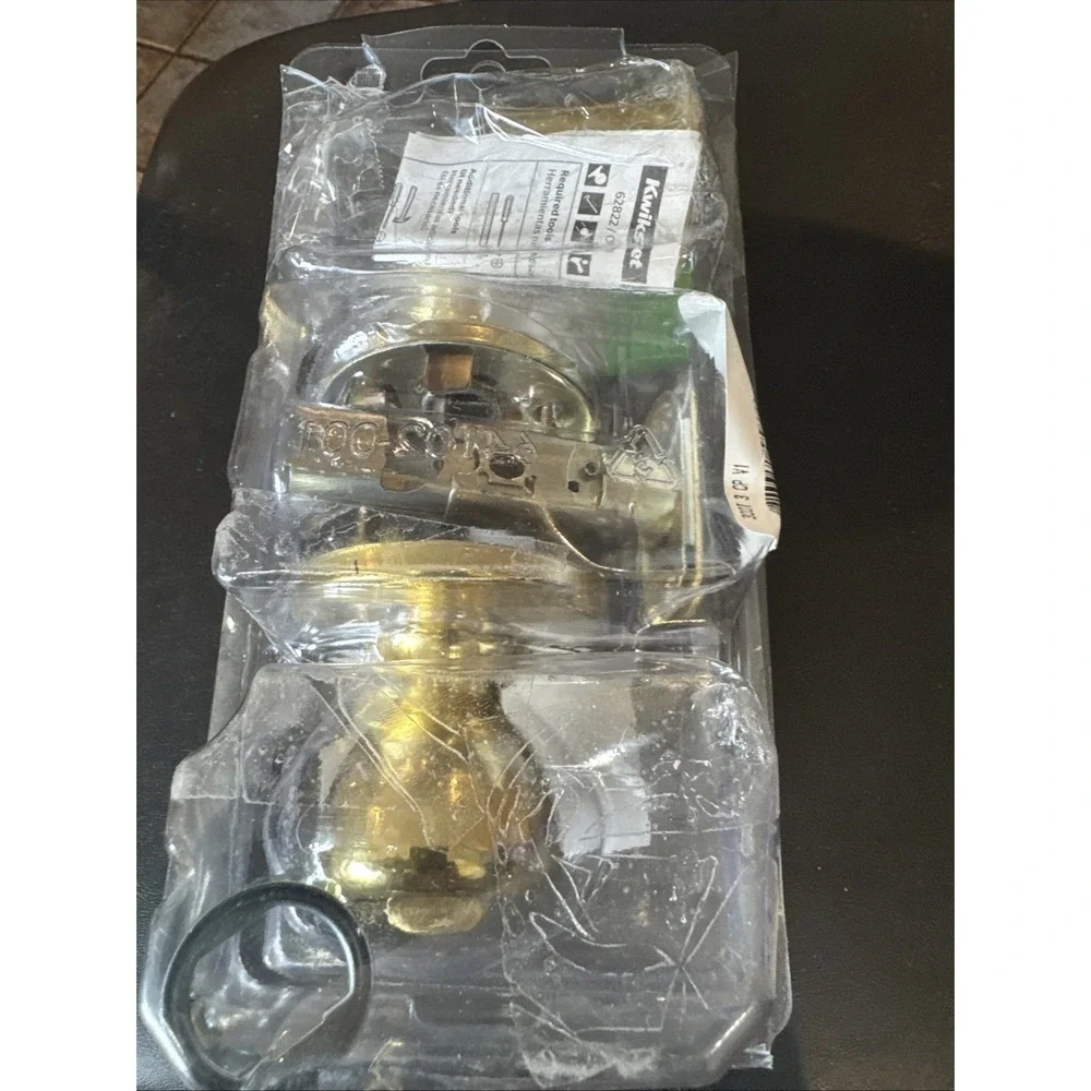 Kwikset Bed N Bath Privacy Lock Polished Brass 300t 3 Cp‎ V1