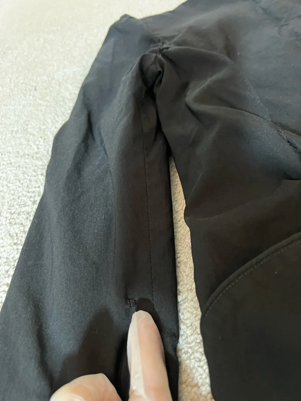 Vintage Bebe jacket Zip-up Black Blazer Y2K 90s Sz S Ruched Hard To Find #F USA