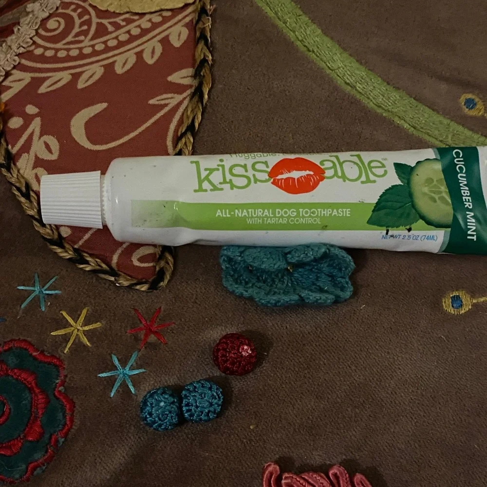 All Natural Dog Toothpaste In Cucumber Mint Not Used Not Returnable