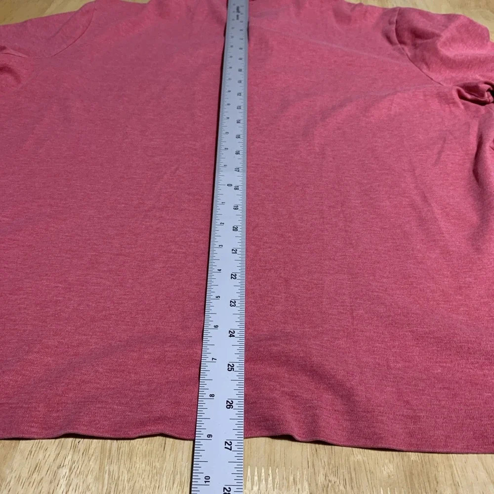 Polo Ralph Lauren Polo‎ Shirt Mens L Classic Fit Short Sleeve Pink Blue Pony